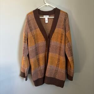 Chunky Knit For the Republic Cardigan Grandpa Sweatr